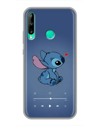Чехол для Huawei P40 Lite e с картинкой «Музыкальный Stitch»