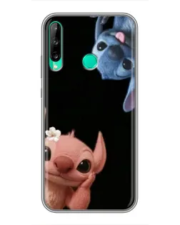 Чехол для Huawei P40 Lite e с картинкой «Фиолетовый туман роз»