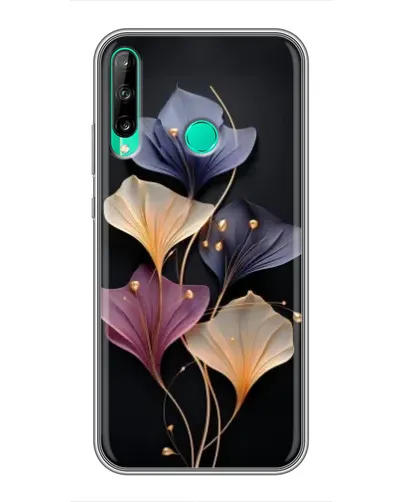 Чехол для Huawei P40 Lite e с картинкой «Лиловые цветы грации»
