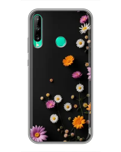 Чехол для Huawei P40 Lite e с картинкой «Цветочная композиция»