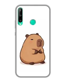 Чехол для Huawei P40 Lite e с картинкой «Толстенькая капибара»