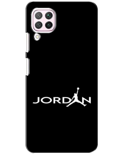 Чохол для Huawei P40 Lite з картинкою «Jordan White Logo» Чохол для Huawei P40 Lite з картинкою «Jordan White Logo»