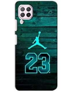 Чохол для Huawei P40 Lite з картинкою «Jordan Cyan 23»
