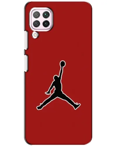 Чохол для Huawei P40 Lite з картинкою «Jordan Red Back» Чохол для Huawei P40 Lite з картинкою «Jordan Red Back»