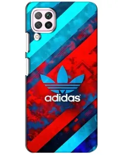 Чехол для Huawei P40 Lite с картинкой «Абстракция Adidas»