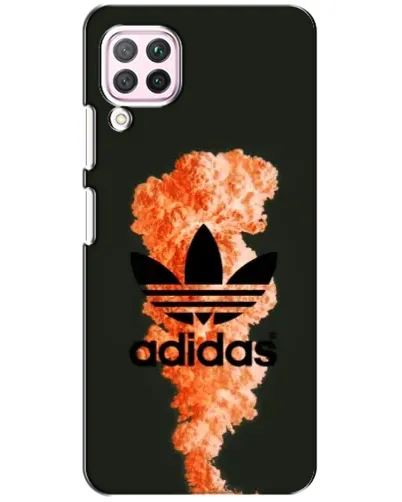 Чохол для Huawei P40 Lite з картинкою «Помаранчевий дим Adidas»