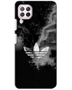 Чохол для Huawei P40 Lite з картинкою «Абстрактний дим Adidas»