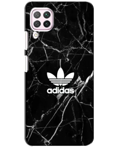 Чохол для Huawei P40 Lite з картинкою «Білий мармур Adidas»