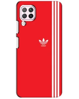 Чохол для Huawei P40 Lite з картинкою «Червоний мінімалізм Adidas»