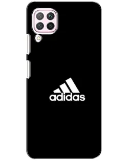 Чохол для Huawei P40 Lite з картинкою «Чорна класика Adidas»