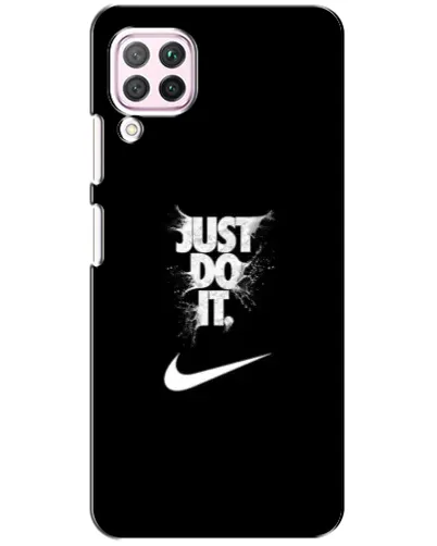 Чохол для Huawei P40 Lite з картинкою «Текстовий принт Nike»