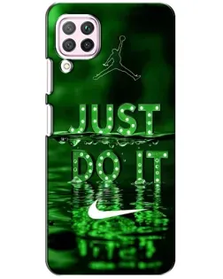 Чохол для Huawei P40 Lite з картинкою «Зелений неоновий Nike»