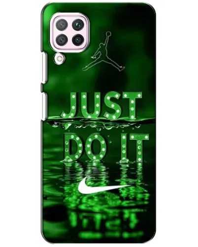 Чохол для Huawei P40 Lite з картинкою «Зелений неоновий Nike»