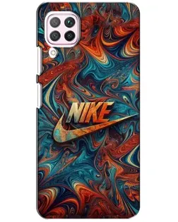 Чохол для Huawei P40 Lite з картинкою «Nike в абстракції»