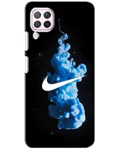 Чохол для Huawei P40 Lite з картинкою «Nike та синій дим»