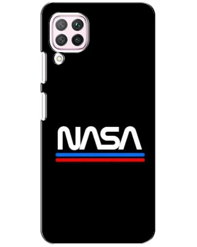 Чохол для Huawei P40 Lite з картинкою «NASA — класика Red Blue»