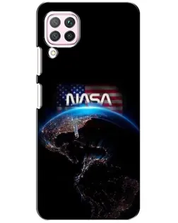 Чохол для Huawei P40 Lite з картинкою «Земля з космосу NASA»