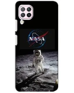 Чохол для Huawei P40 Lite з картинкою «Астронавт на Місяці»