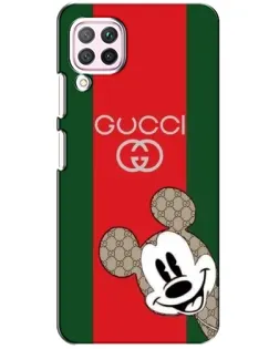 Чохол для Huawei P40 Lite з картинкою «Gucci — смуги та Міккі»