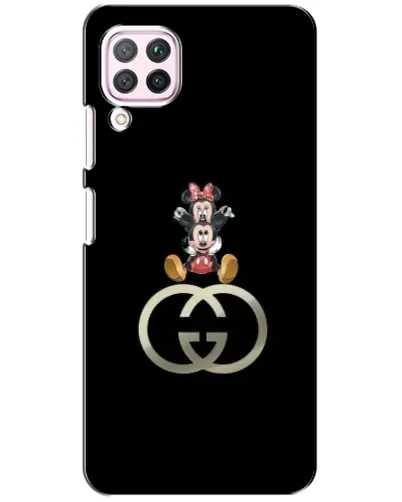 Чохол для Huawei P40 Lite з картинкою «Мінні Маус на лого» Чохол для Huawei P40 Lite з картинкою «Мінні Маус на лого»