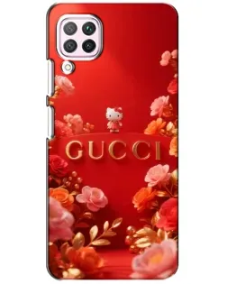 Чохол для Huawei P40 Lite з картинкою «Gucci — золотий сад»