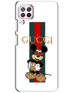 Чохол для Huawei P40 Lite з картинкою «Міккі Маус Gucci — смуги»