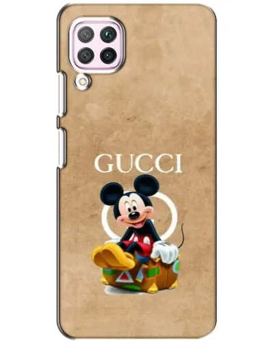 Чохол для Huawei P40 Lite з картинкою «Міккі Маус Gucci — крафт» Чохол для Huawei P40 Lite з картинкою «Міккі Маус Gucci — крафт»