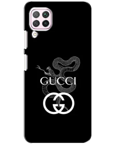 Чохол для Huawei P40 Lite з картинкою «Gucci — срібна змія» Чохол для Huawei P40 Lite з картинкою «Gucci — срібна змія»