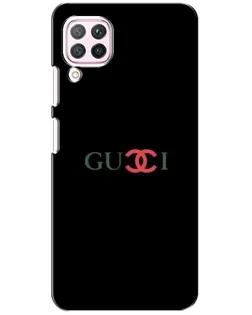 Чохол для Huawei P40 Lite з картинкою «Gucci — червоний градієнт»