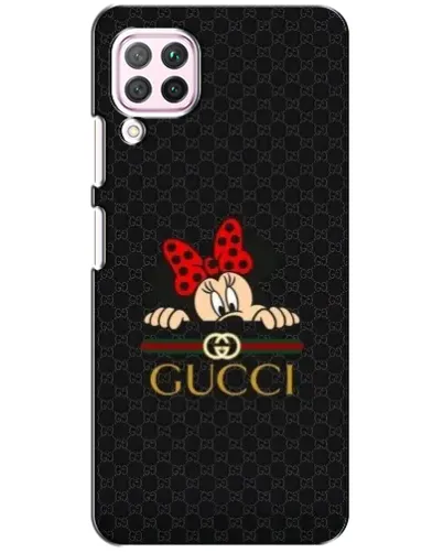 Чохол для Huawei P40 Lite з картинкою «Мінні Маус Gucci — чорний» Чохол для Huawei P40 Lite з картинкою «Мінні Маус Gucci — чорний»