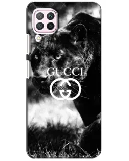Чехол для Huawei P40 Lite с картинкой «Gucci — дикая природа»