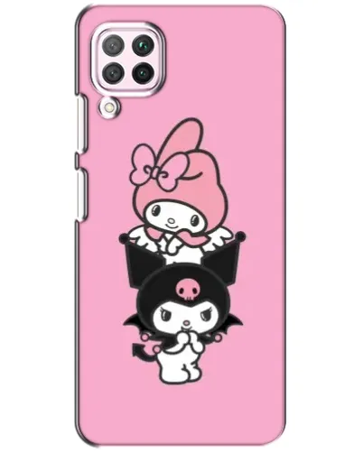 Чохол для Huawei P40 Lite з картинкою «My Melody та Kuromi»