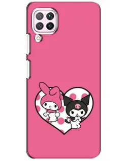 Чохол для Huawei P40 Lite з картинкою «Kuromi та My Melody»