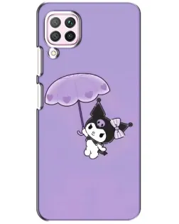 Чохол для Huawei P40 Lite з картинкою «Kuromi з парасолькою»