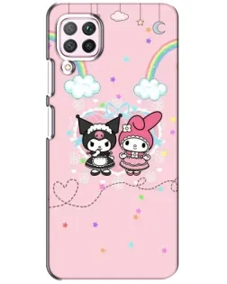 Чохол для Huawei P40 Lite з картинкою «My Melody та Kuromi»