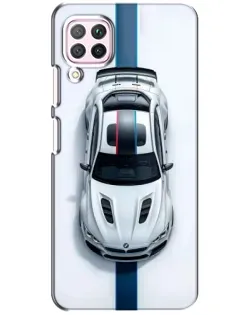 Чохол для Huawei P40 Lite з картинкою «Вид зверху — BMW M»