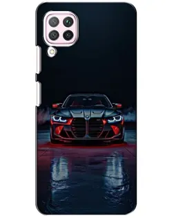Чохол для Huawei P40 Lite з картинкою «BMW на мокрій дорозі»