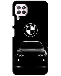 Чохол для Huawei P40 Lite з картинкою «BMW — погляд з темряви»