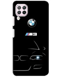 Чохол для Huawei P40 Lite з картинкою «Мінімалістичний принт BMW M3»