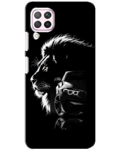 Чохол для Huawei P40 Lite з картинкою «BMW та лев» Чохол для Huawei P40 Lite з картинкою «BMW та лев»