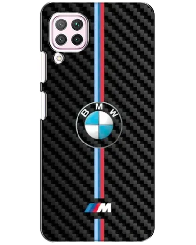 Чохол для Huawei P40 Lite з картинкою «Емблема BMW та карбон» Чохол для Huawei P40 Lite з картинкою «Емблема BMW та карбон»