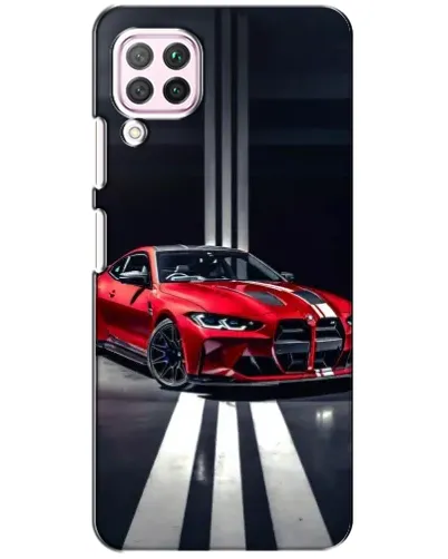 Чохол для Huawei P40 Lite з картинкою «Червона BMW на дорозі» Чохол для Huawei P40 Lite з картинкою «Червона BMW на дорозі»