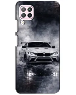 Чохол для Huawei P40 Lite з картинкою «BMW крізь туман»
