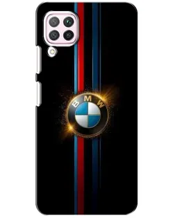 Чохол для Huawei P40 Lite з картинкою «BMW M-Power неон»
