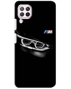 Чехол для Huawei P40 Lite с картинкой «BMW — взгляд тигра»