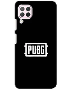 Чохол для Huawei P40 Lite з картинкою «Лого BMW — металевий блиск»