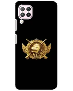 Чохол для Huawei P40 Lite з картинкою «PUBG — помаранчевий градієнт»