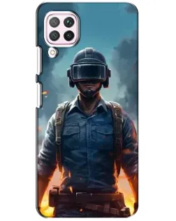 Чохол для Huawei P40 Lite з картинкою «PUBG — реалістичний герой»