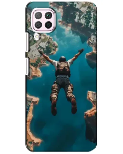 Чохол для Huawei P40 Lite з картинкою «PUBG — вільне падіння»