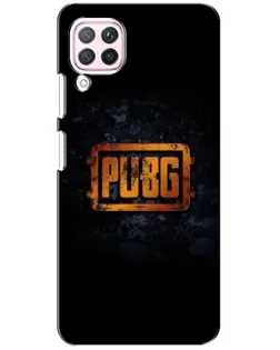 Чохол для Huawei P40 Lite з картинкою «PUBG — золотий логотип»